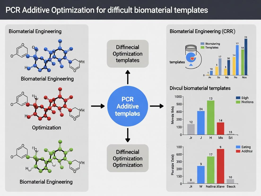 Overcoming PCR Inhibition: A Complete Guide to Additive Optimization for Challenging Biomaterials