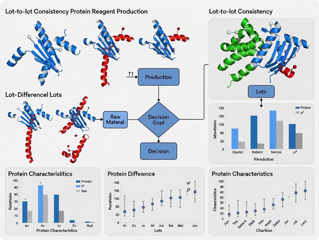 Ensuring Lot-to-Lot Consistency in Protein Reagents: A Guide for Reproducible Research and Drug Development