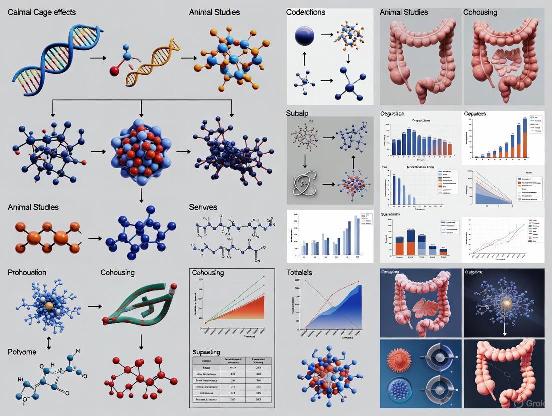 Mastering Cage Effects and Cohousing: A Researcher's Guide to Reproducible Microbiome Animal Studies