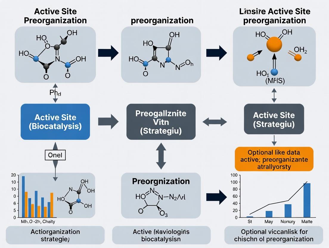 Active Site Preorganization Strategies: Mastering Conformational Control for Next-Generation Drug Design