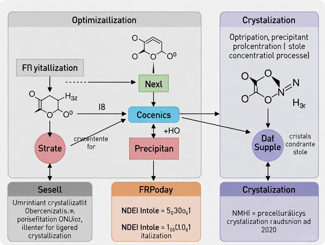 Optimizing Precipitant Concentration for High-Resolution Protein Crystallization: Strategies for Researchers