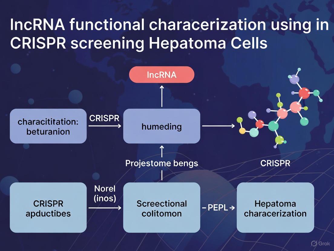 CRISPR Screening for lncRNA Functional Characterization in Hepatoma Cells: Methods, Applications, and Clinical Translation