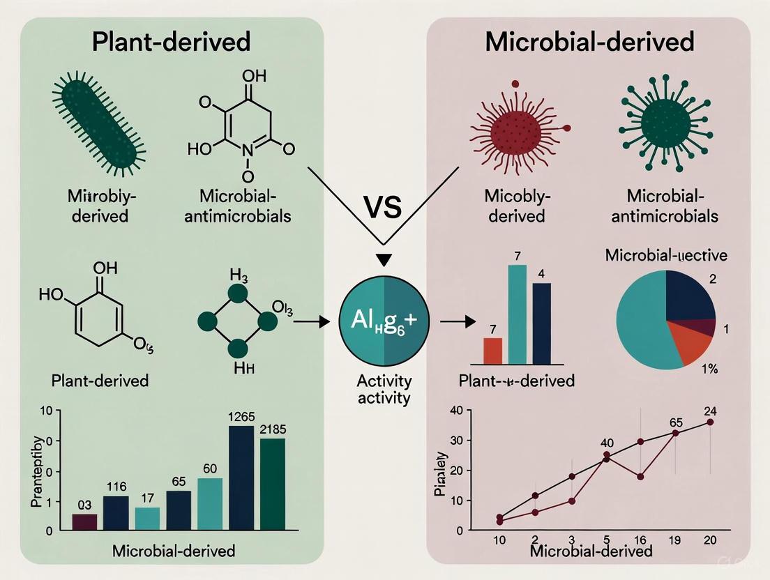 Plant-Derived vs. Microbial-Derived Antimicrobials: A Comparative Analysis for Overcoming Drug Resistance