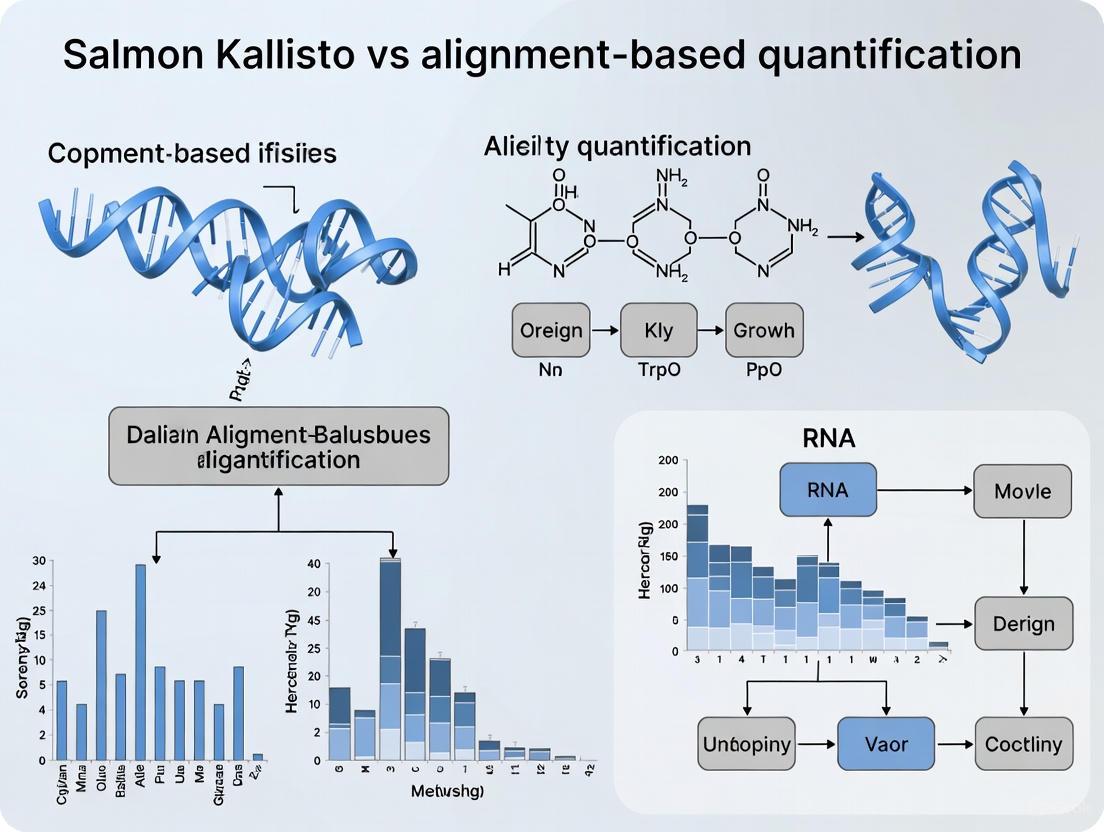 Salmon & Kallisto vs Alignment-Based Tools: A Researcher's Guide to RNA-Seq Quantification