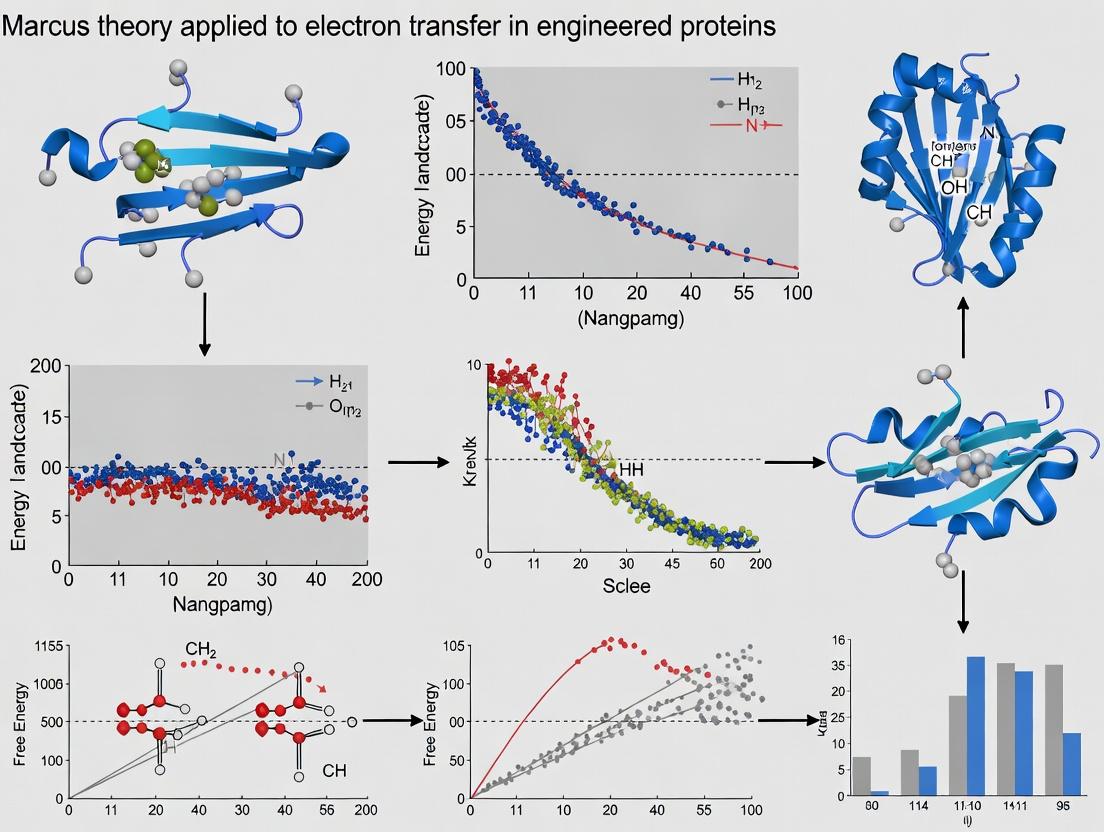Decoding Electron Transfer in Engineered Proteins: A Marcus Theory Guide for Researchers & Drug Developers