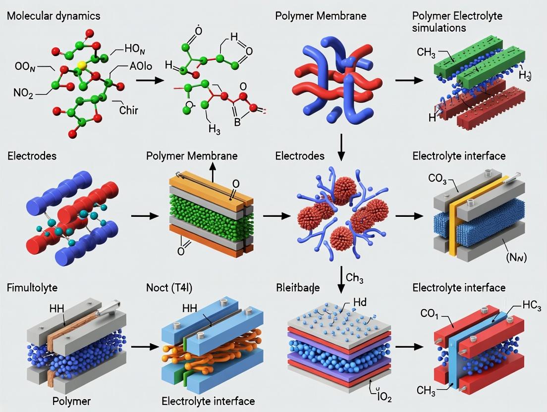 Molecular Dynamics Simulations in Polymer Electrolyte Membrane Fuel Cells: A Comprehensive Guide for Researchers