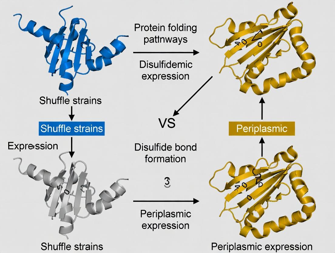 SHuffle vs. Periplasmic Expression: A Strategic Guide for Disulfide-Rich Protein Production