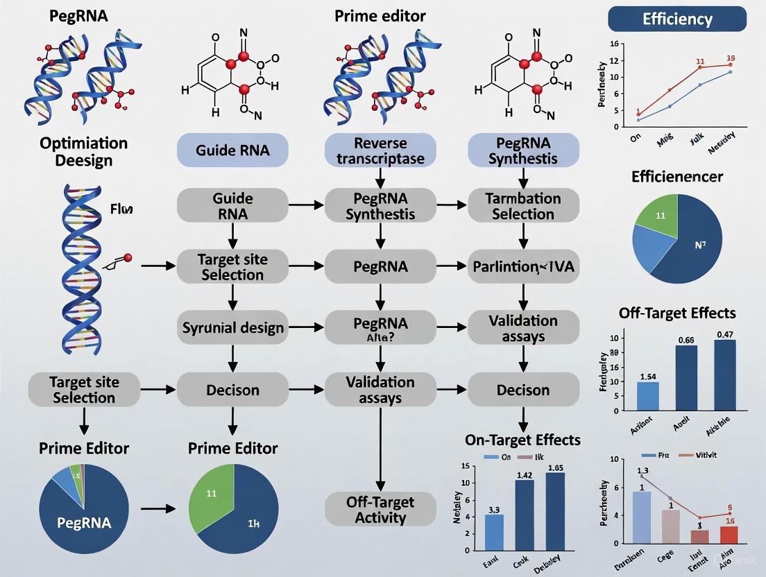 Advanced pegRNA Design Strategies: Maximizing Prime Editing Efficiency for Therapeutic Applications