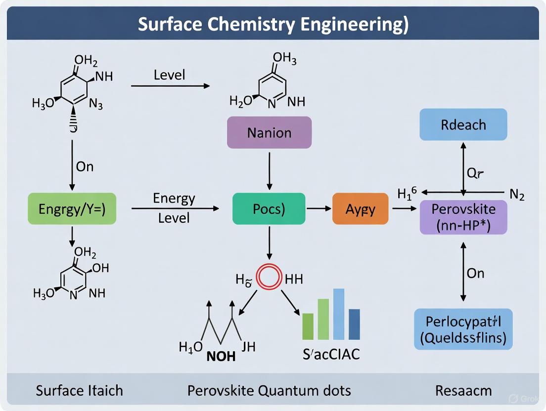 Surface Chemistry Engineering of Perovskite Quantum Dots: Strategies, Applications, and Future Directions in Biomedicine