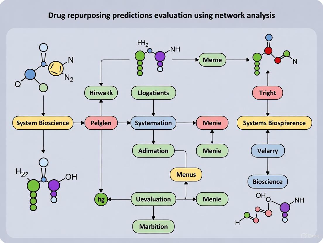 Network Analysis in Drug Repurposing: From Predictive Models to Clinical Validation