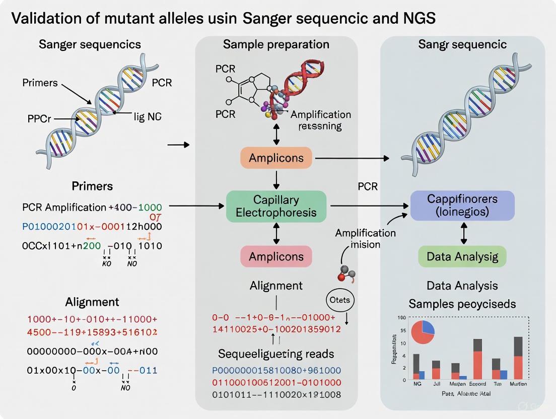 Validating Mutant Alleles: Integrating Sanger Sequencing and NGS for Robust Discovery and Diagnostics