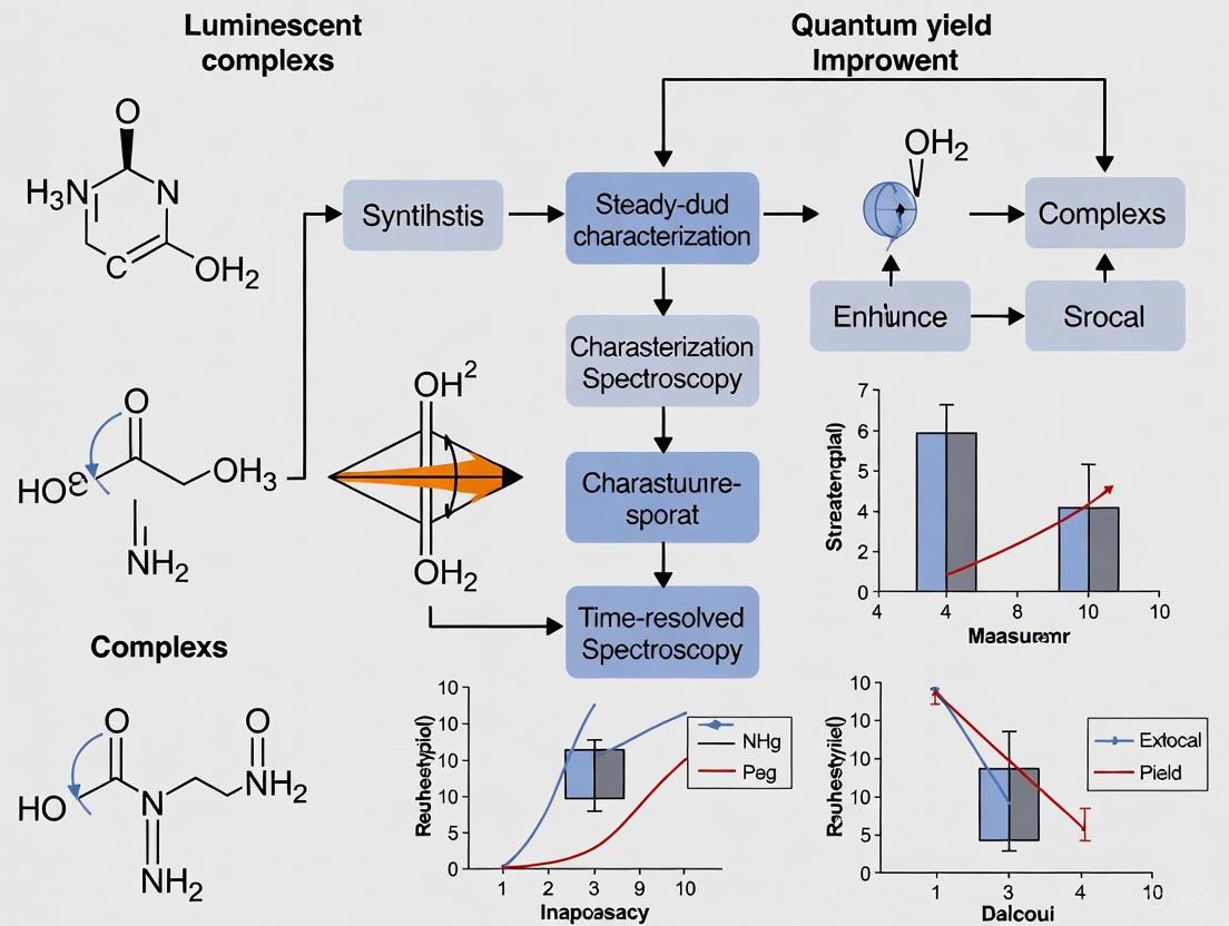 Strategies for Improving Quantum Yield Measurements in Luminescent Complexes: A Guide for Research and Development