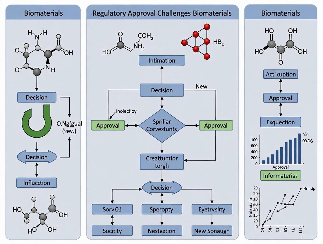 Navigating the Maze: A 2025 Guide to Overcoming Regulatory Approval Challenges for New Biomaterials