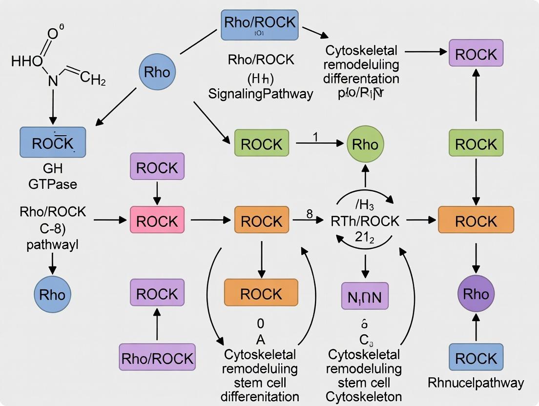 Mastering Cell Fate: How Rho/ROCK Signaling Controls Cytoskeletal Dynamics in Stem Cell Differentiation and Regenerative Medicine