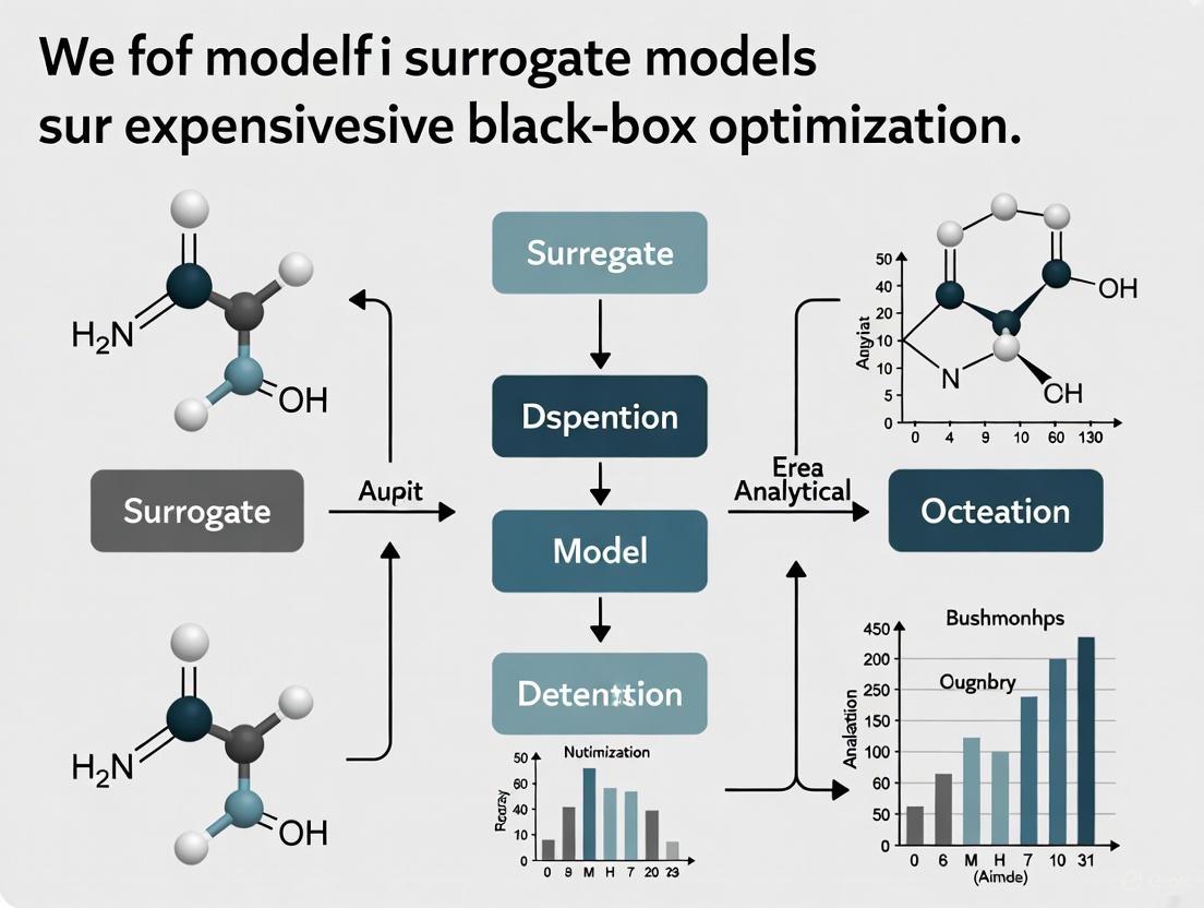 Surrogate Models in Expensive Black-Box Optimization: Accelerating Discovery in Biomedicine and Beyond