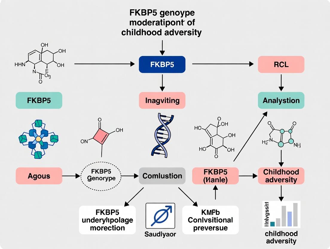 FKBP5 Gene-Environment Interaction: A Comprehensive Guide to Analyzing Childhood Adversity Moderation for Translational Research