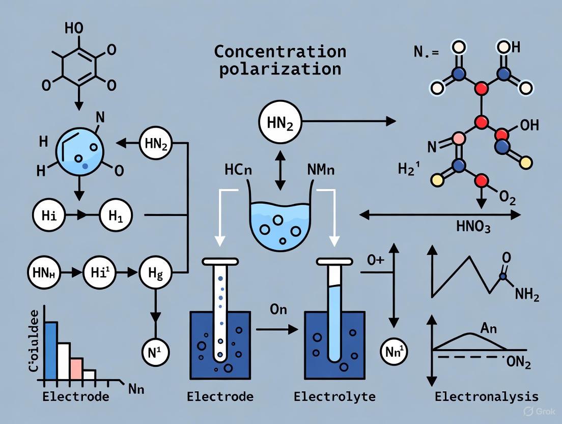 Concentration Polarization in Electroanalysis: Challenges, Mitigation Strategies, and Applications in Pharmaceutical Sciences