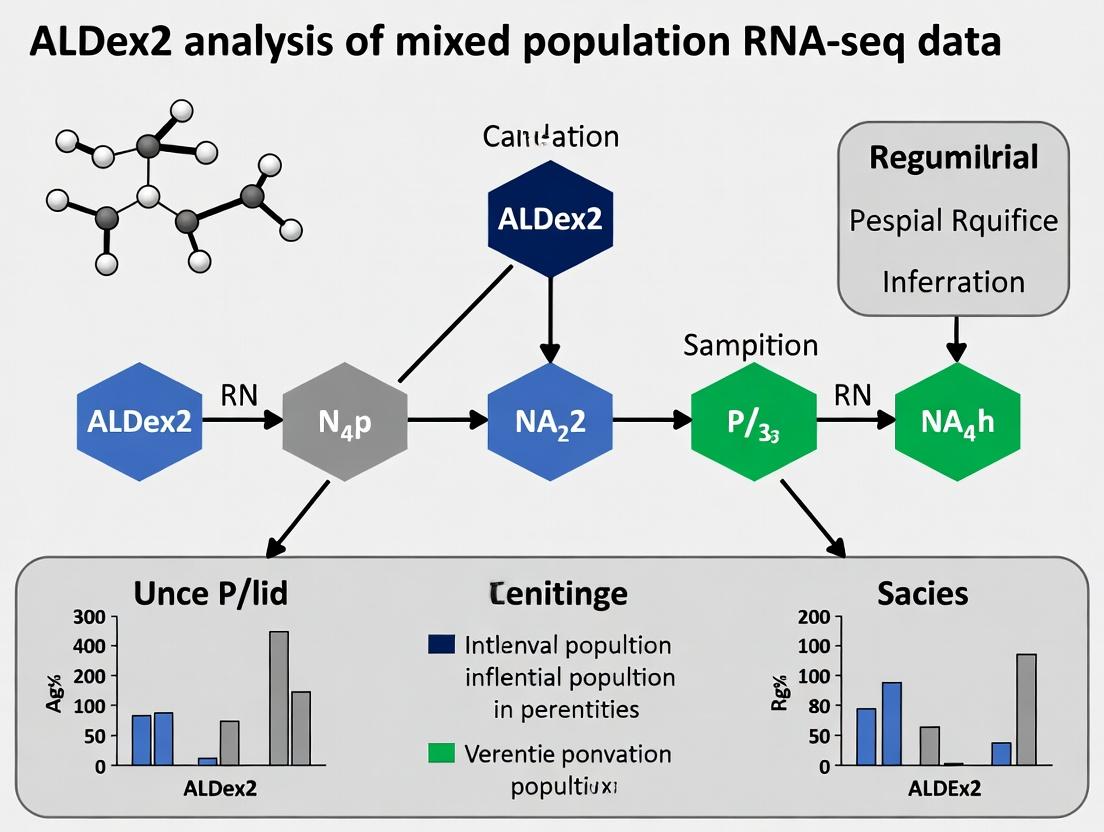 ALDEx2 for Mixed Population RNA-seq Analysis: A Comprehensive Guide for Accurate Differential Expression