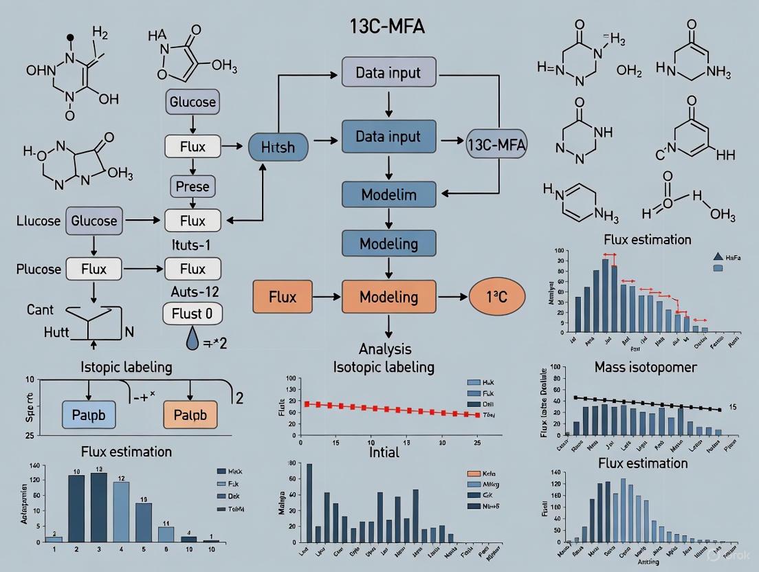 13C Metabolic Flux Analysis: A Comprehensive Guide from Foundational Principles to Advanced Applications in Biomedical Research