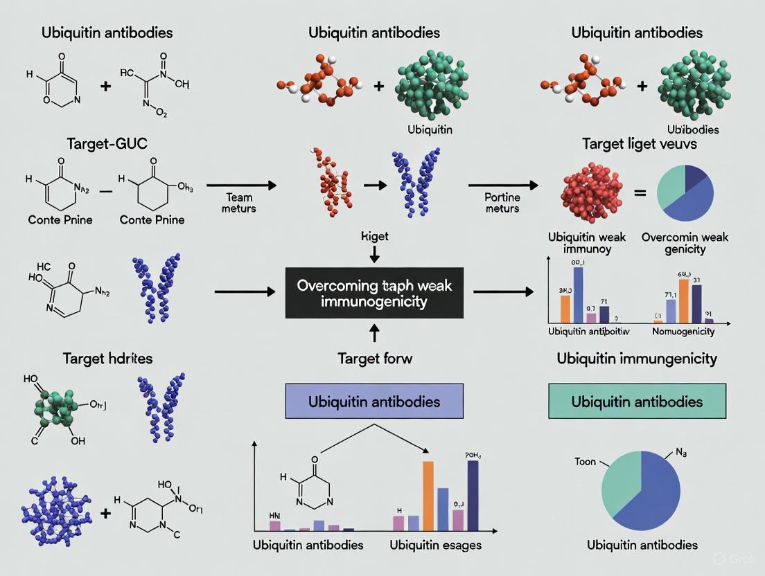 Overcoming Weak Immunogenicity in Ubiquitin Antibodies: Advanced Strategies for Research and Therapeutic Development
