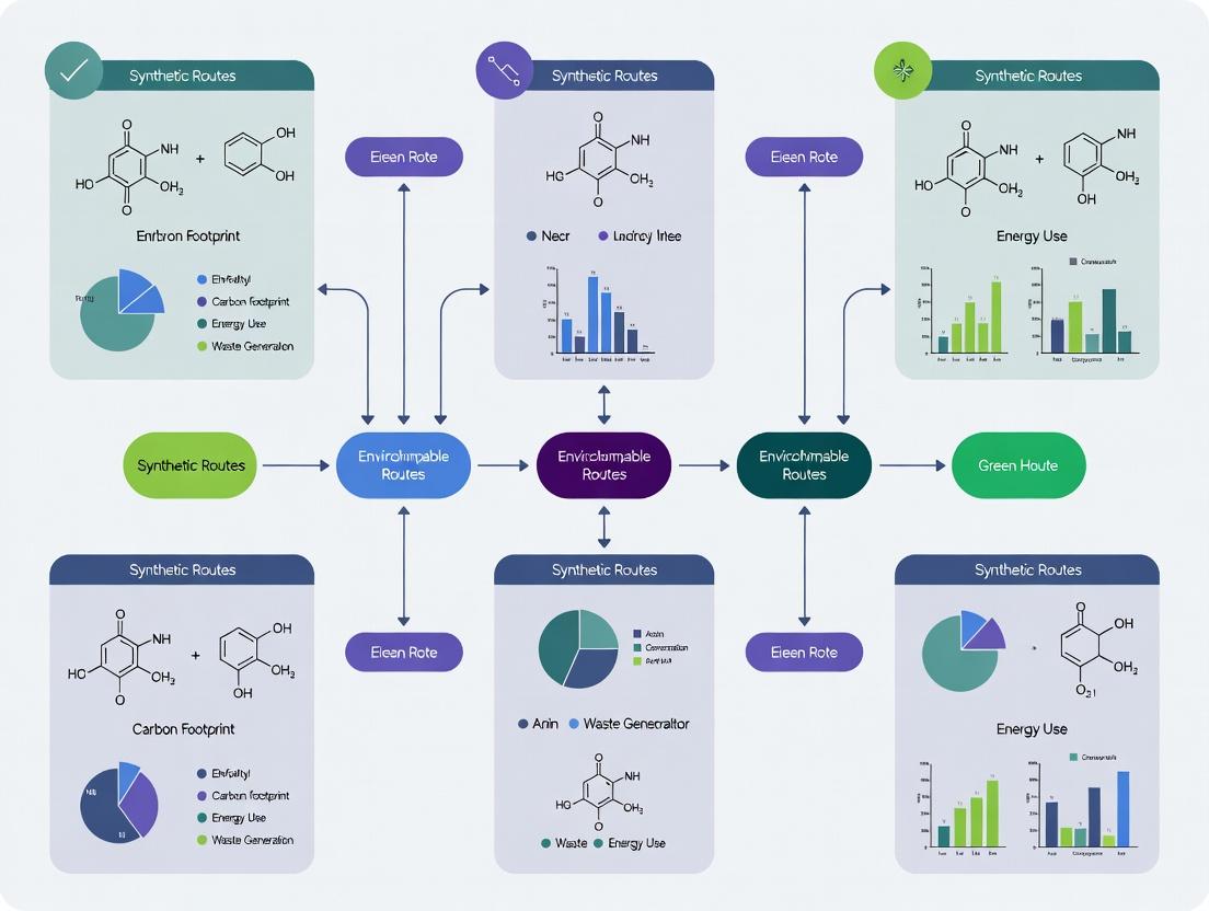 Life Cycle Assessment of API Synthesis: A Comparative Guide for Sustainable Pharmaceutical Development