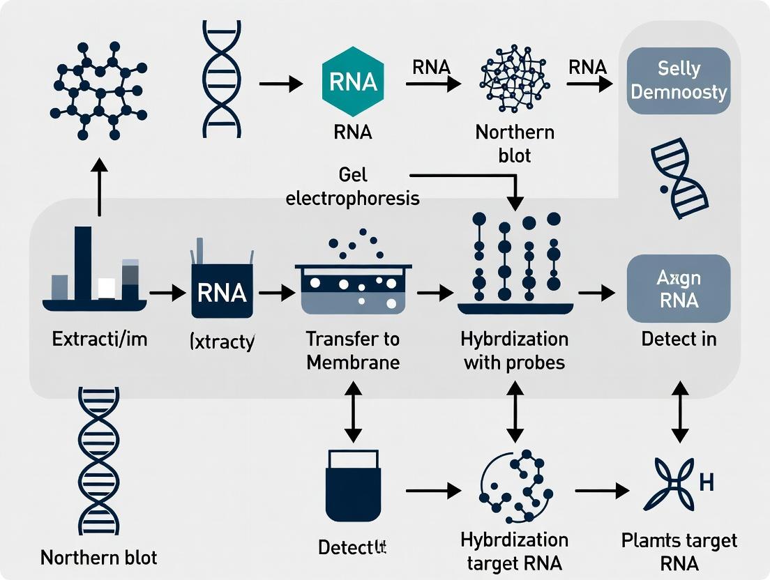 Northern Blot Mastery: The Definitive Guide to Validating Gene Silencing Efficiency