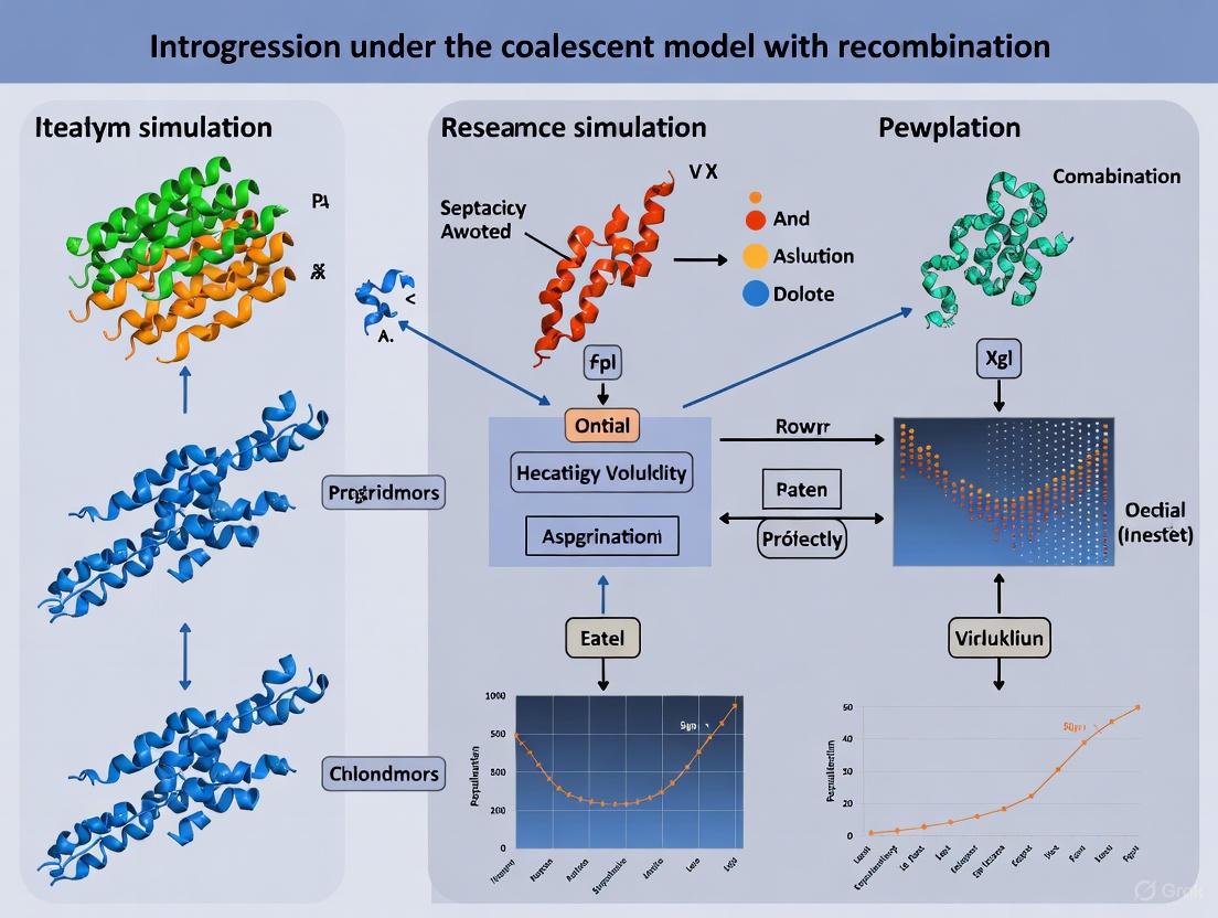 Simulating Introgression under the Coalescent Model with Recombination: A Comprehensive Guide for Evolutionary Genomics