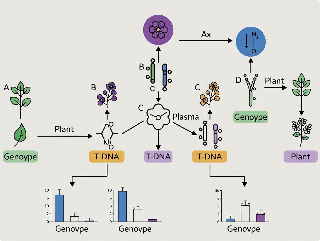 Mastering Agrobacterium-Mediated Transformation: A Strategic Guide to Efficiency Across Plant Species and Genotypes for Biomedical Research