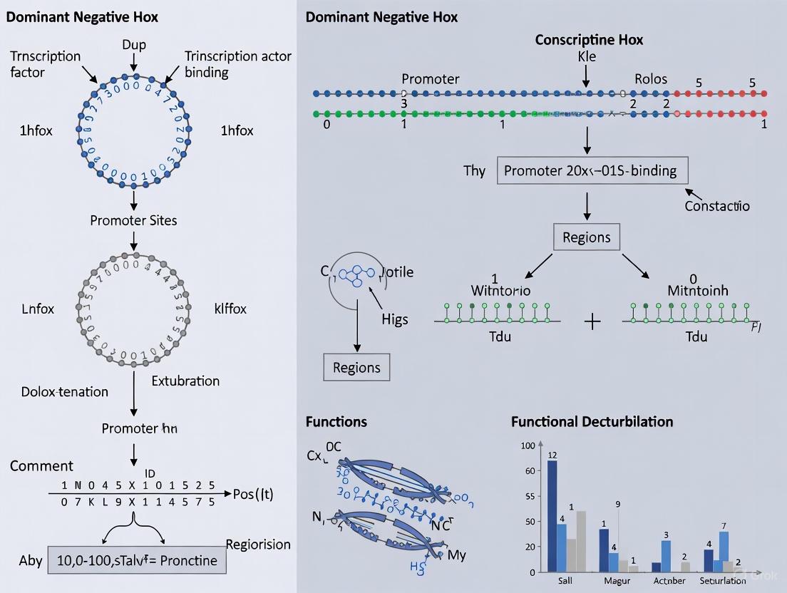 Dominant-Negative Hox Constructs: From Functional Perturbation to Therapeutic Potential