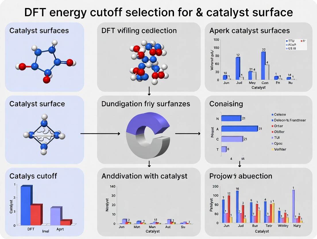 Mastering DFT Energy Cutoff Selection for Accurate Catalyst Surface Modeling: A Guide for Computational Researchers