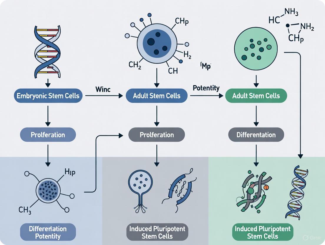 Stem Cell Sources Compared: A 2025 Guide to Proliferation and Differentiation Potential for Research and Therapy