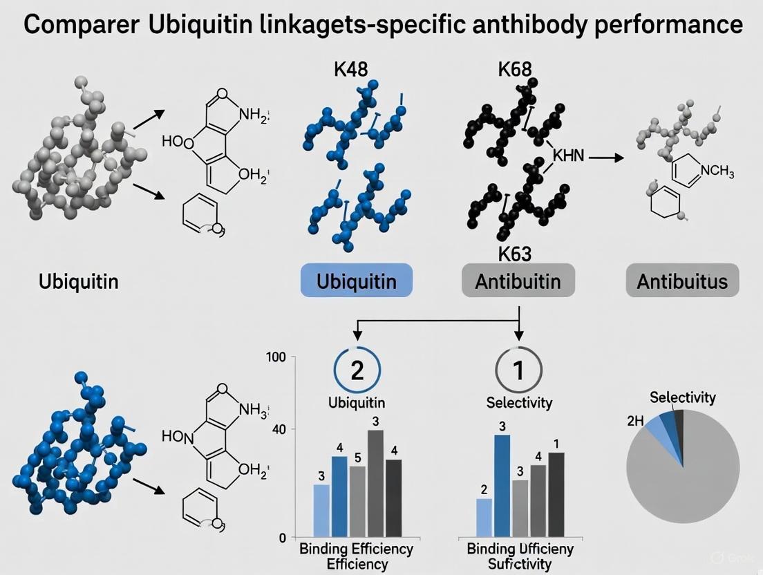 Decoding the Ubiquitin Code: A 2025 Researcher's Guide to Linkage-Specific Antibody Performance