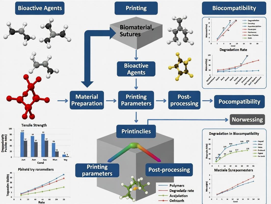 Innovations in Surgical Suture Fabrication: A Comprehensive Guide to 3D Printing Methods and Materials for Advanced Wound Closure