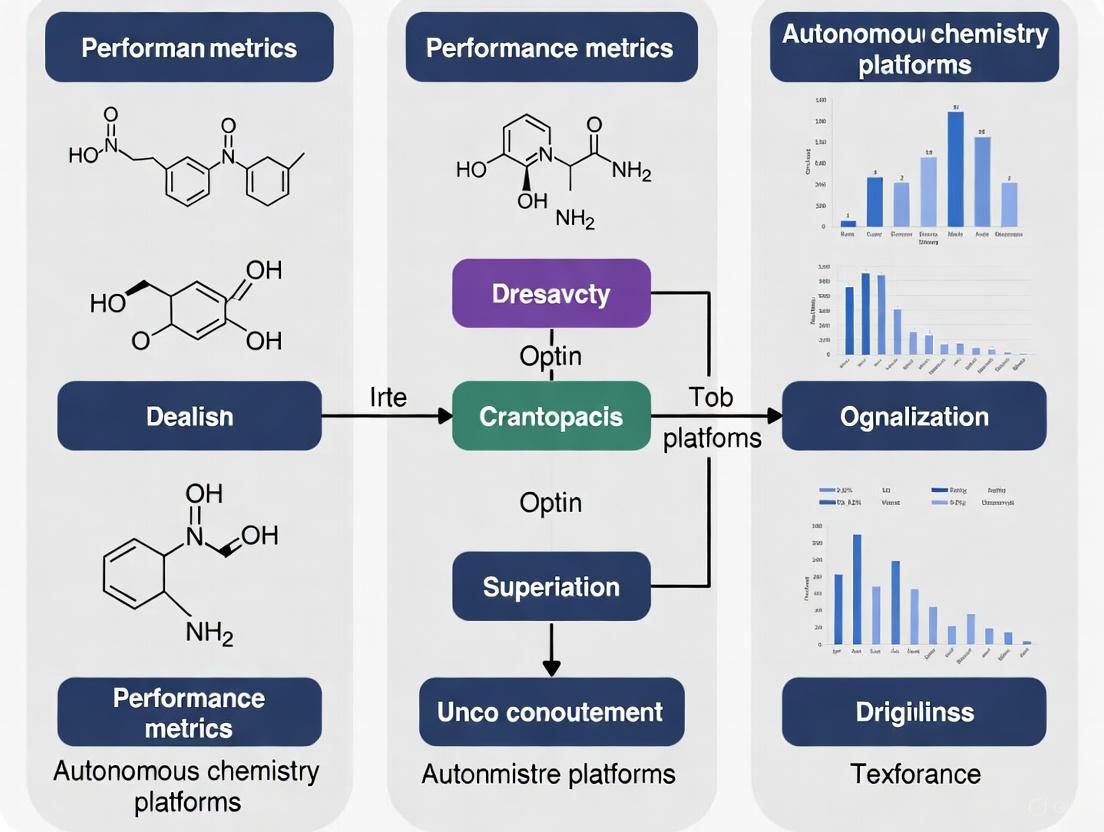 Beyond Throughput: A Researcher's Guide to Performance Metrics for Autonomous Chemistry Platforms