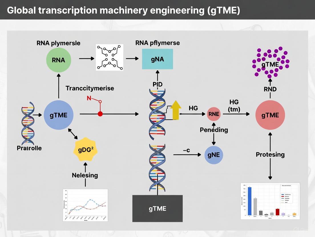 Global Transcription Machinery Engineering (gTME): A Complete Protocol Guide for Strain Improvement