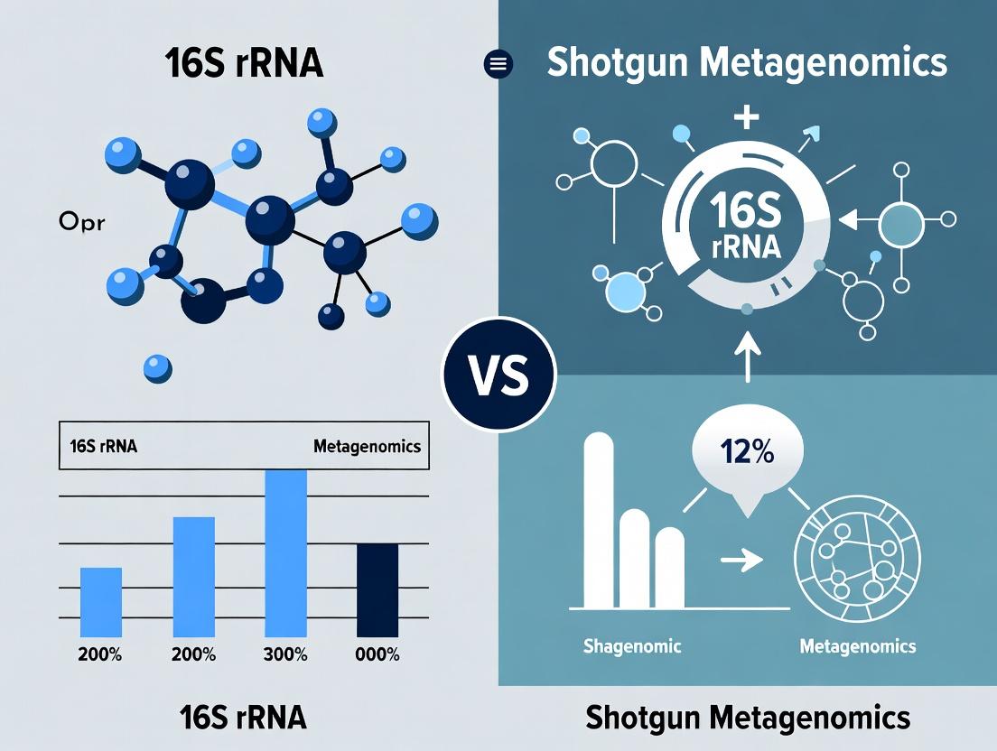 16S rRNA vs Shotgun Metagenomics: Choosing the Right Microbiome Profiling Method for Biomedical Research