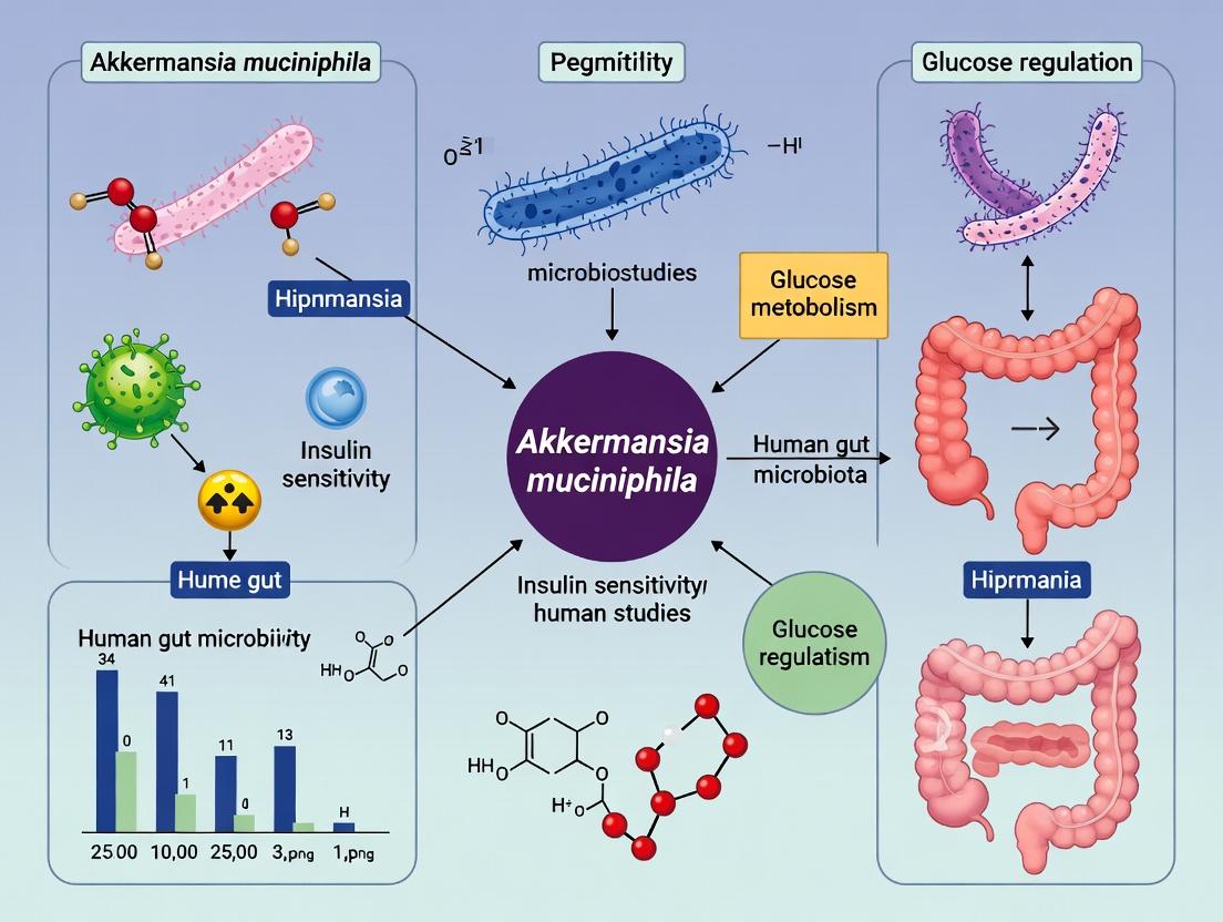 Akkermansia muciniphila and Insulin Sensitivity: A Comprehensive Review of Human Clinical Studies
