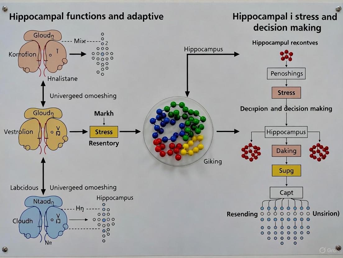 Beyond Memory: The Hippocampus as a Dynamic Hub in Stress Response and Adaptive Decision-Making