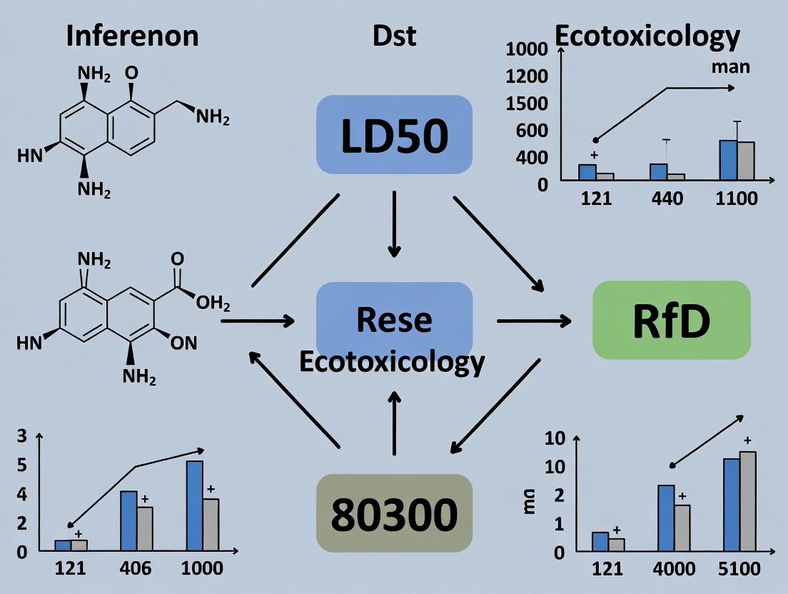 From Lethal Dose to Safe Exposure: A Practical Guide to Converting LD50 to Reference Dose (RfD) for Researchers