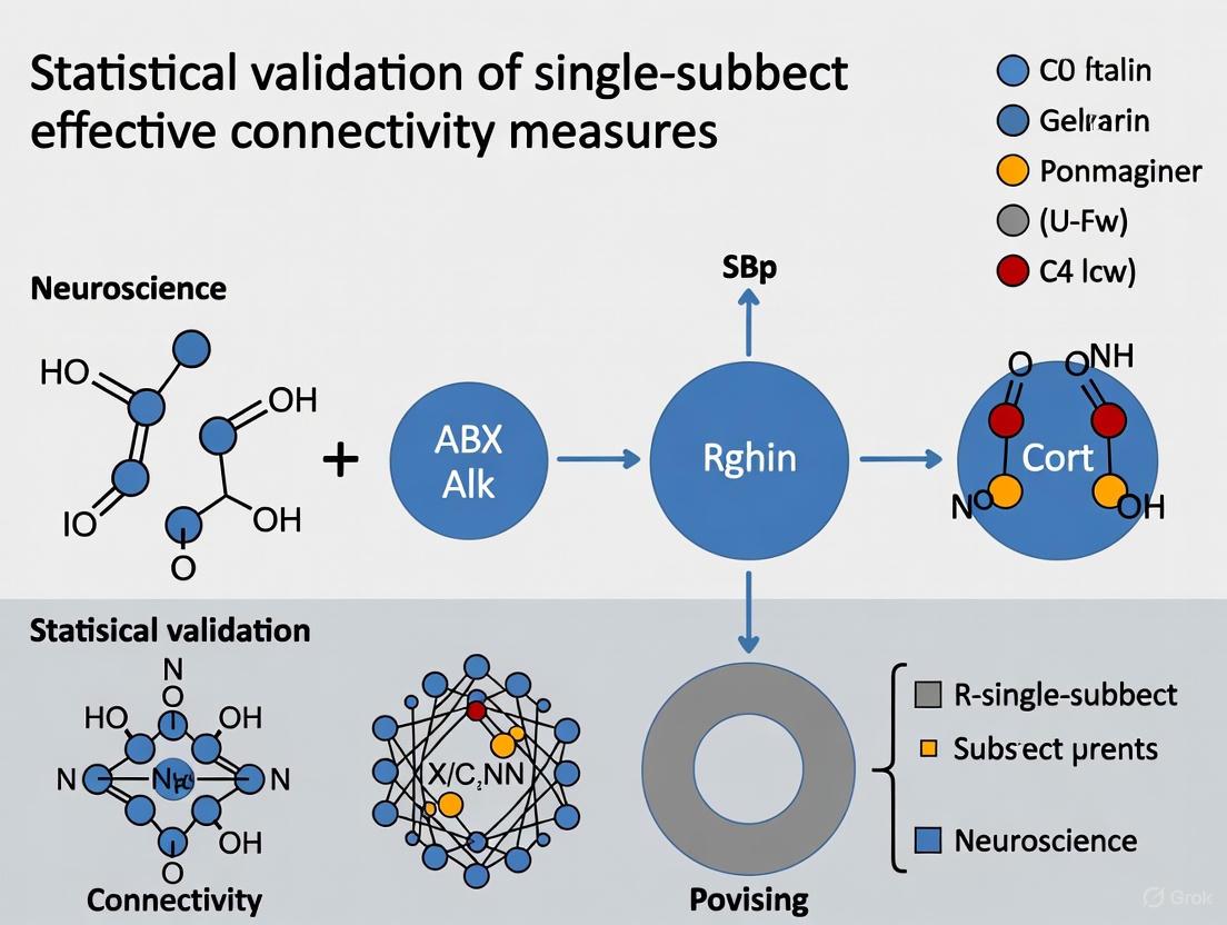 Statistical Validation of Single-Subject Brain Connectivity: Methods, Challenges, and Clinical Applications
