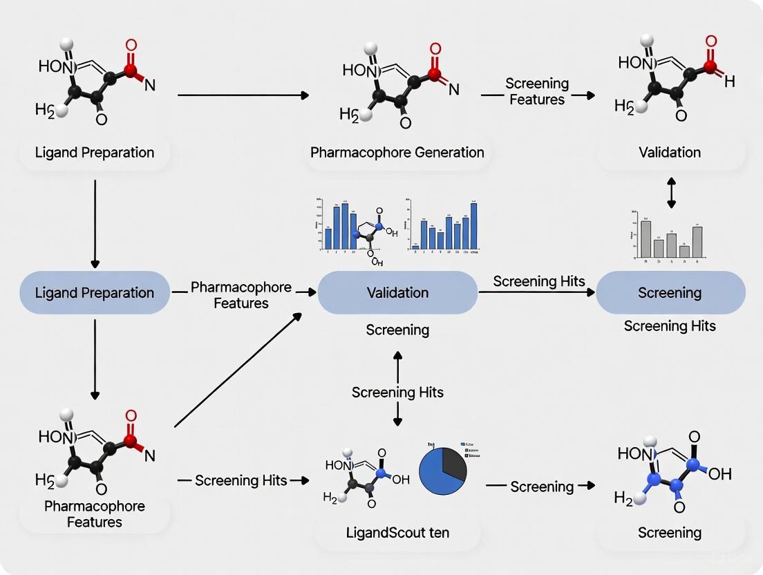 Ligand-Based Pharmacophore Modeling with LigandScout: A Comprehensive Workflow for Drug Discovery