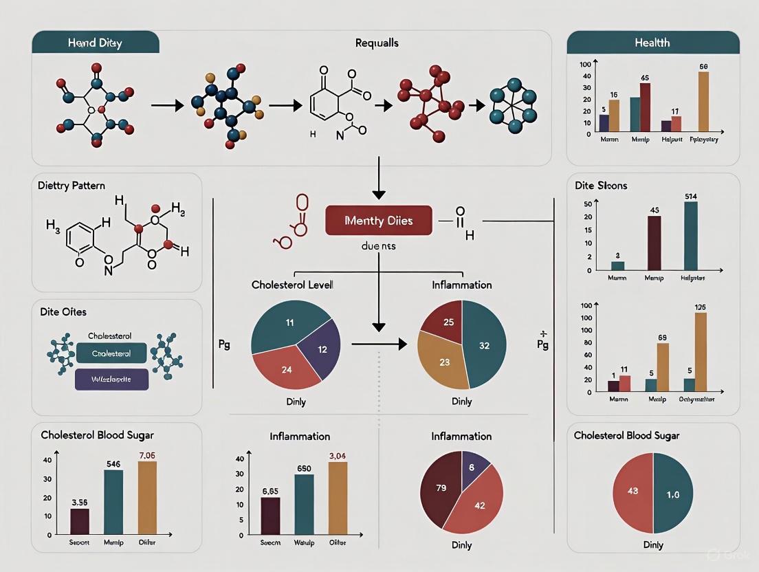 Comparative Effectiveness of Dietary Patterns in Metabolic and Cardiovascular Disease: A 2025 Evidence Synthesis for Research and Development