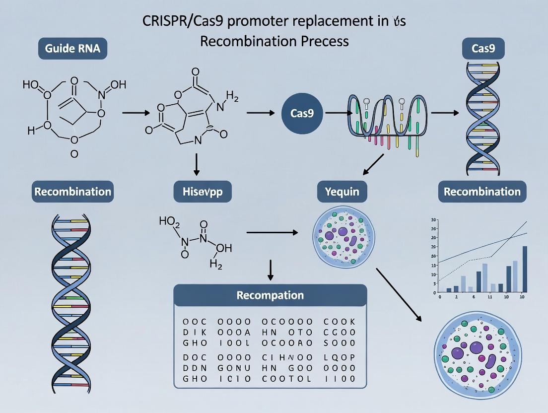CRISPR/Cas9 Promoter Replacement in Yeast: A Complete Guide to Engineering Metabolic Pathways