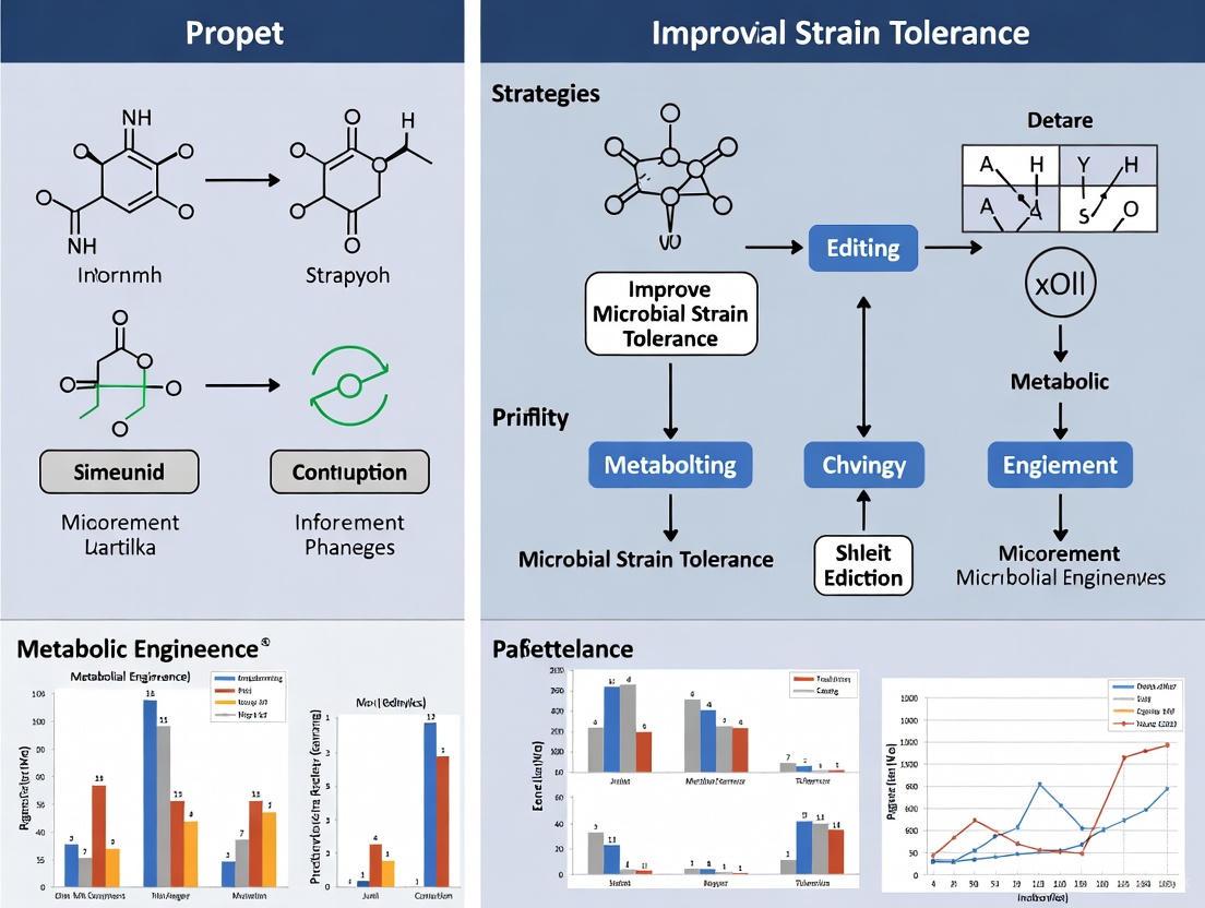 Advanced Strategies for Enhancing Microbial Strain Tolerance: From Cell Engineering to AI-Driven Discovery