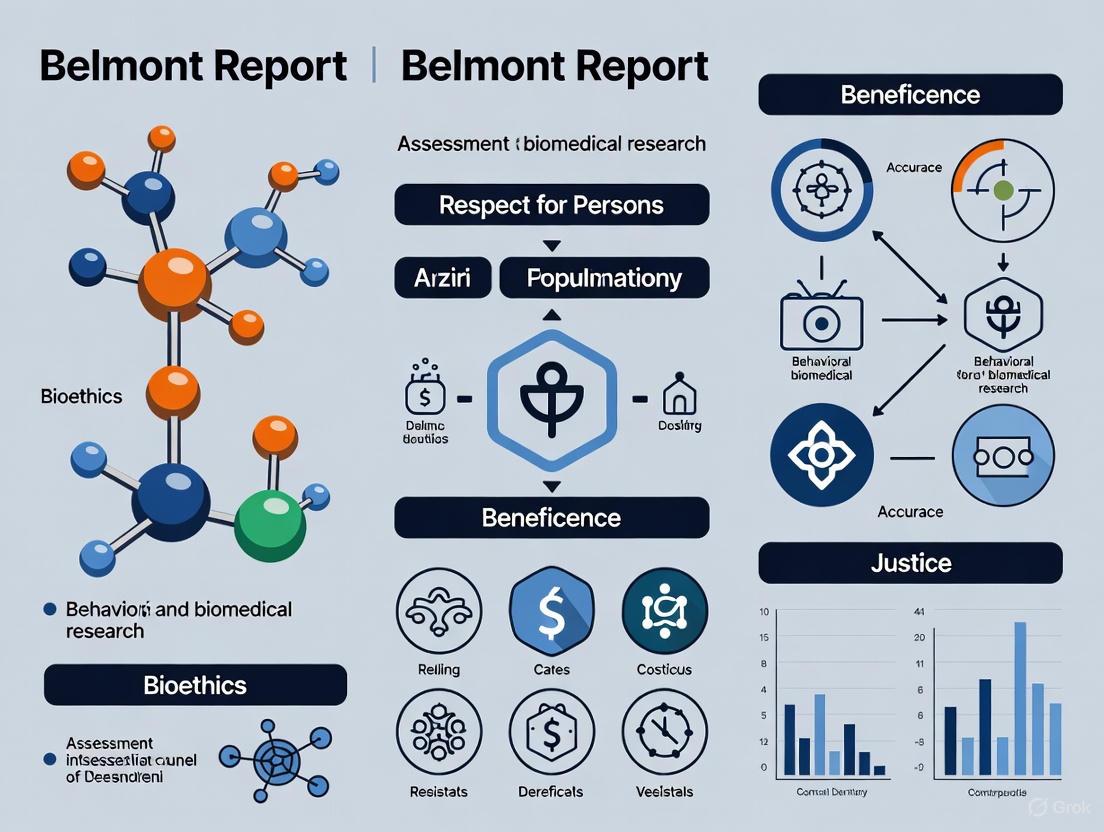 The Belmont Report in Practice: A Comparative Assessment of Ethical Applications in Behavioral and Biomedical Research