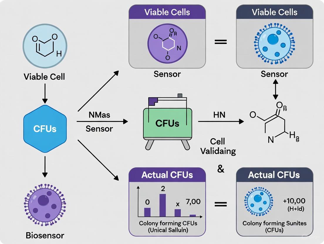 Beyond the Plate: A Strategic Guide to Validating Viable Cell Sensors Against Colony Forming Units