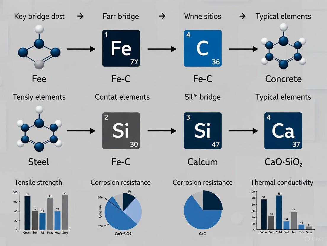 Bridge Elements vs. Typical Elements: A Comparative Analysis of Chemical Properties for Advanced Material and Drug Design