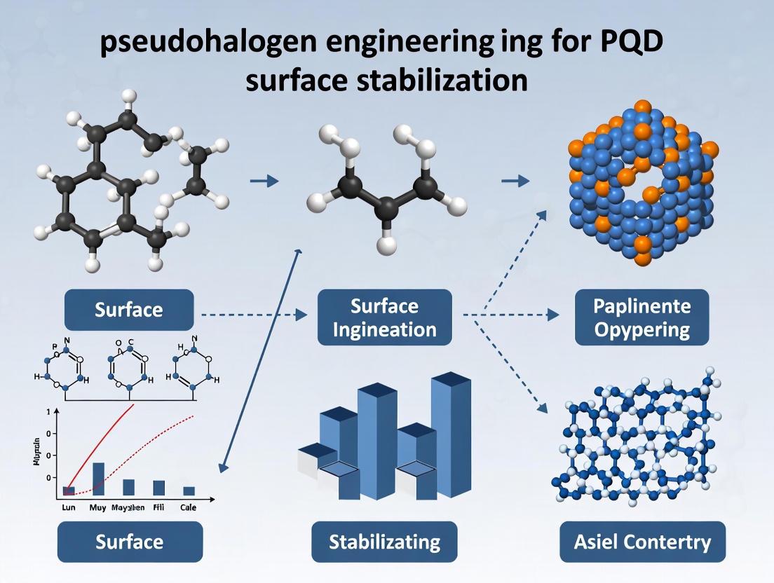 Pseudohalogen Engineering for Stable Perovskite Quantum Dots: Mechanisms, Methods, and Biomedical Prospects