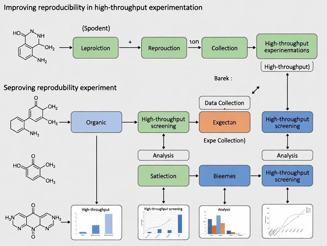 Strategies for Improving Reproducibility in High-Throughput Experimentation: From Computational Methods to FAIR Data