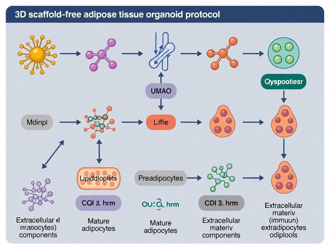 A Scalable 3D Scaffold-Free Protocol for Generating Functional Adipose Tissue Organoids: A Step-by-Step Guide for Researchers